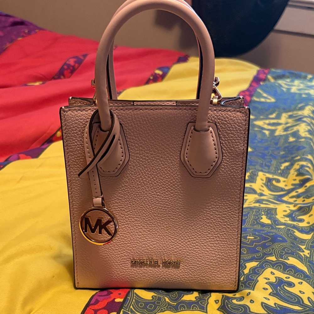 Michael Kors White Mini Bag